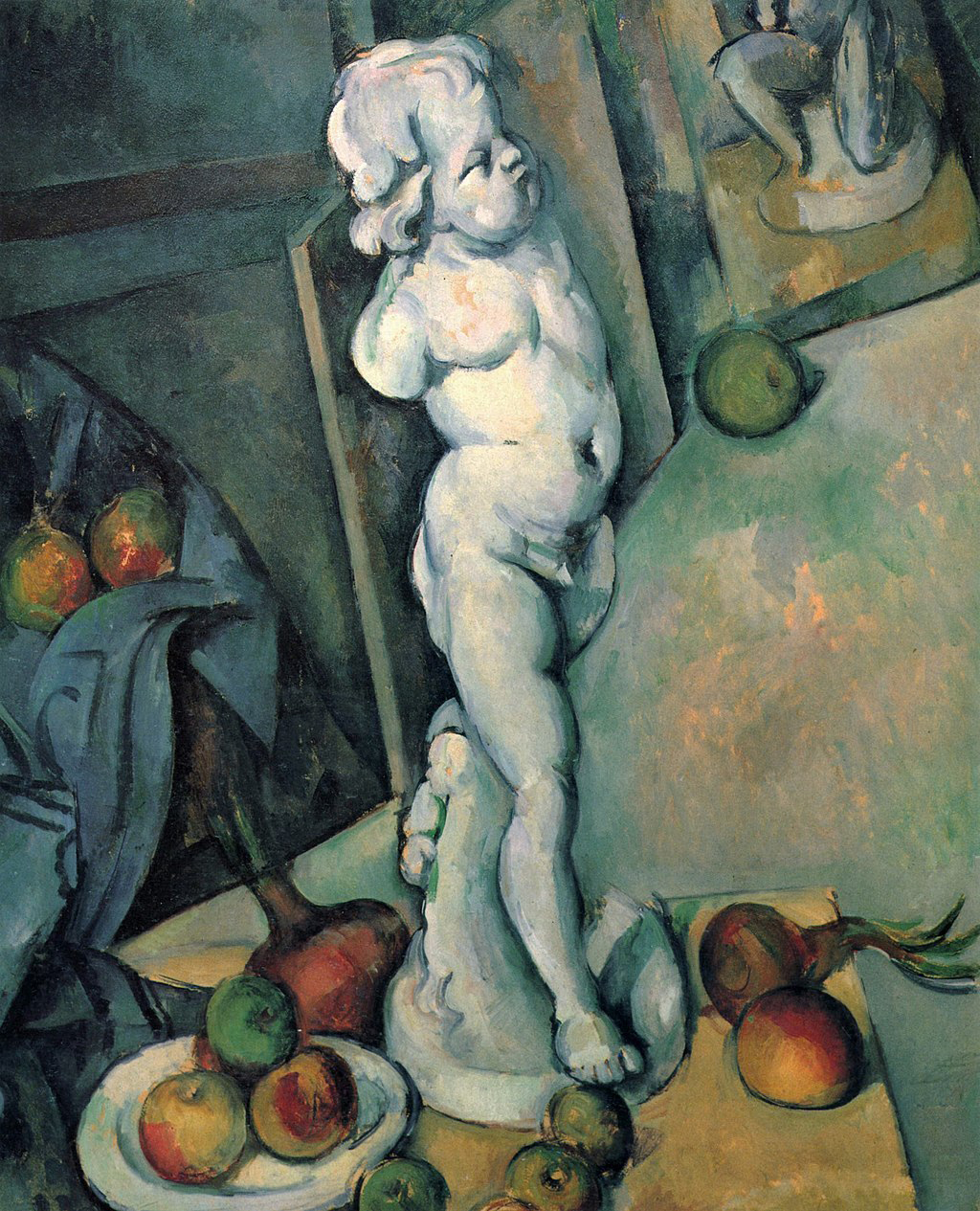 Still Life with Cherub in Detail Paul Cezanne